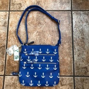 NWT vegan leather crossbody